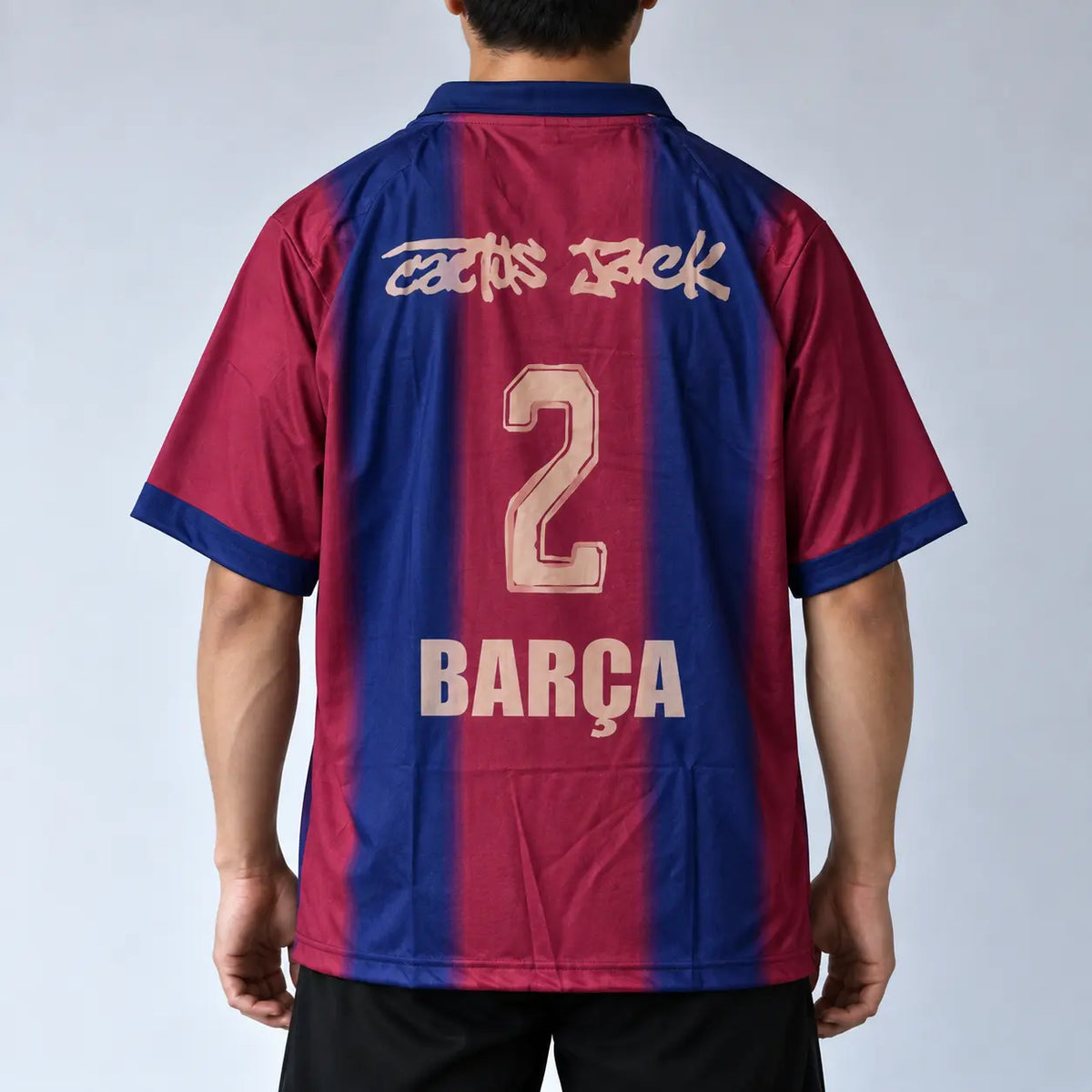 Barcelona Travis Scott Edition Jersey (Oversized Embroidery)