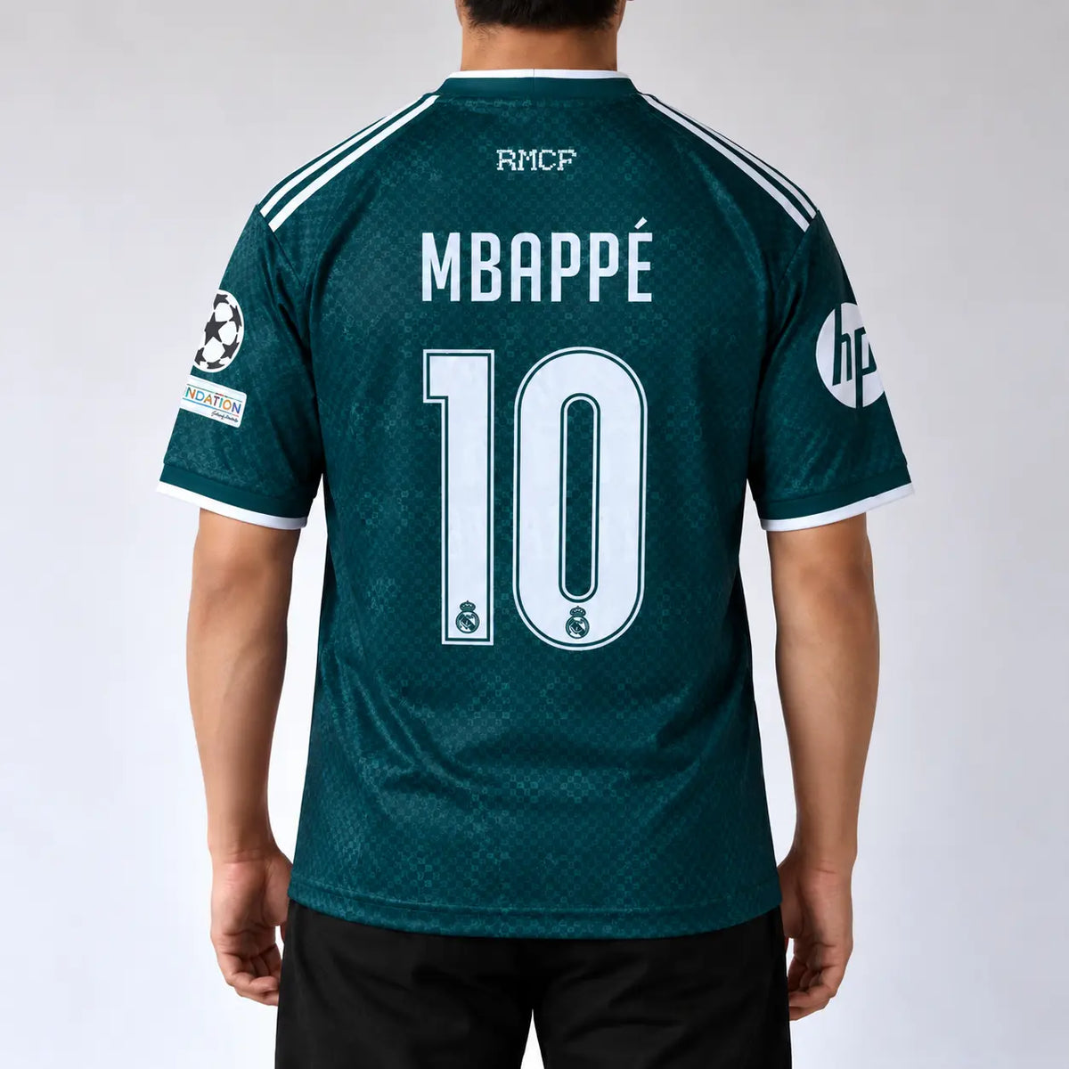 Real Madrid Away Mbappé 2026/27 Season Kit (Embroidery)