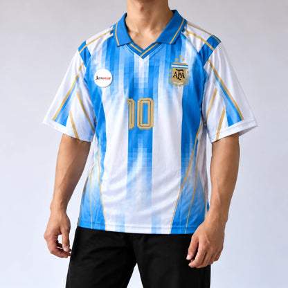 Argentina Special Edition Signature Collar Jersey (Oversized )