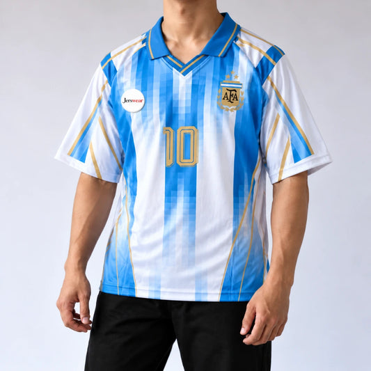 Argentina Special Edition Signature Collar Jersey (Oversized )