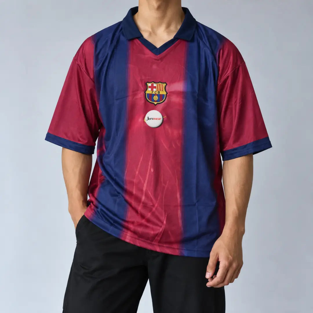 Barcelona Travis Scott Edition Jersey (Oversized Embroidery)