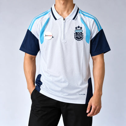Argentina Messi 2026 Training Kit (Zip Embroidery)
