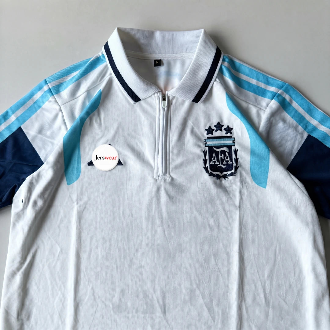Argentina Messi 2026 Training Kit (Zip Embroidery)