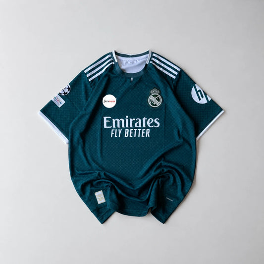 Real Madrid Away Mbappé 2026/27 Season Kit (Embroidery)