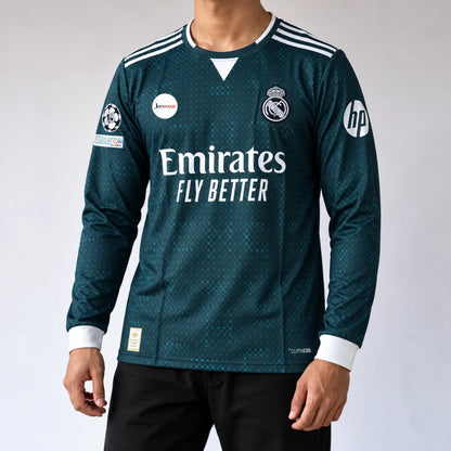 Real Madrid Mbappé Jersey (Embroidery Full Sleeve)