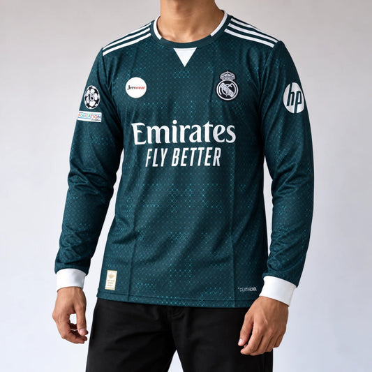 Real Madrid Mbappé Jersey (Embroidery Full Sleeve)