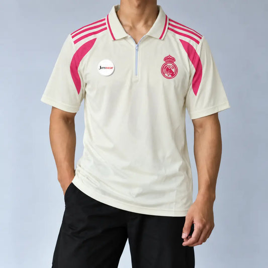 Real Madrid Training Polo T-Shirt (Embroidery)